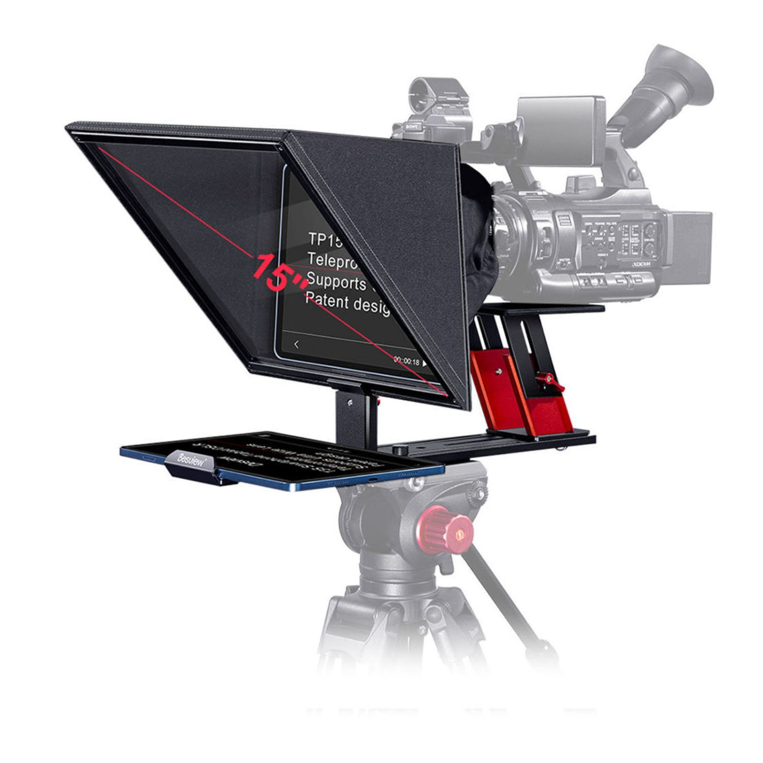 Desview TP150 Portable Teleprompter 15' for Camera