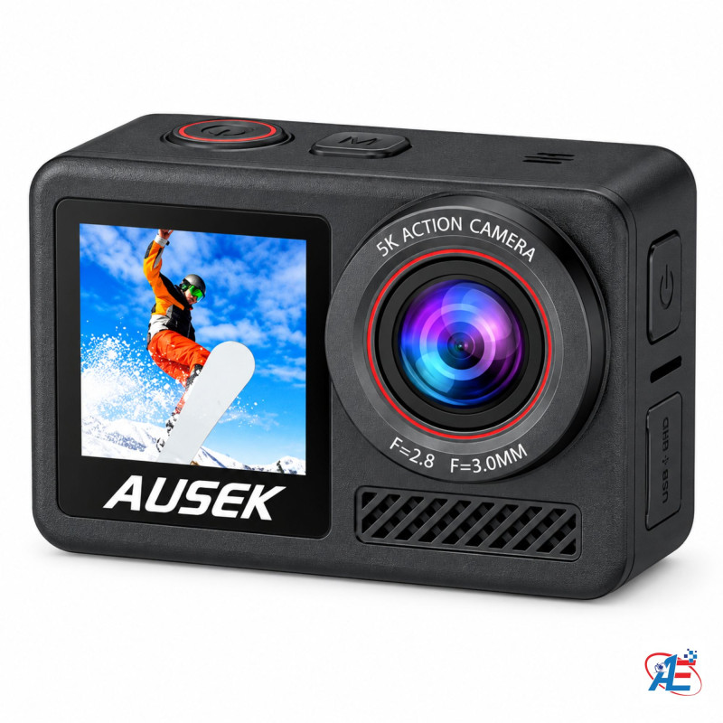 Ausek AT-M90TR Combo 5K Waterproof Action Camera