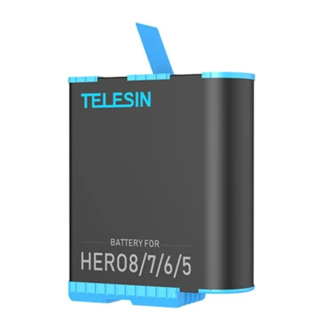 TELESIN 1220mAh Lithium-Ion Battery for GoPro HERO8/HERO7/HERO6/HERO5