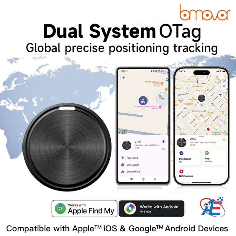 bmovar OTAG Item Finder, OTAG Dual, Apple & Android