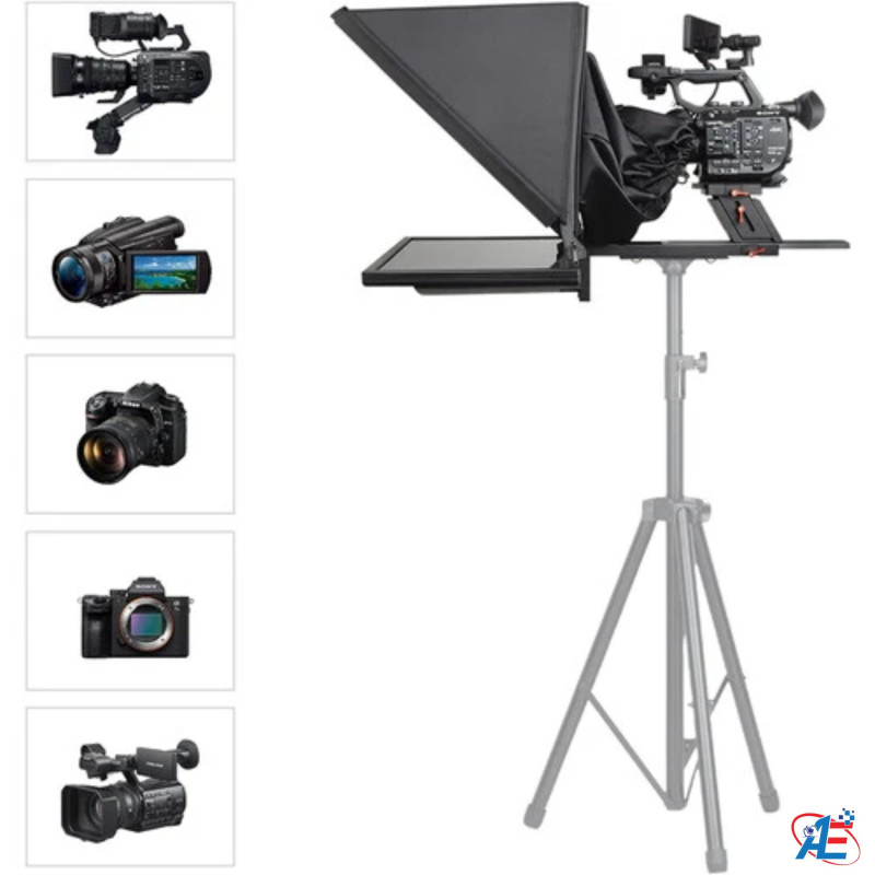Desview T22 Teleprompter Set with 21.5" Self-Reversing Monitor