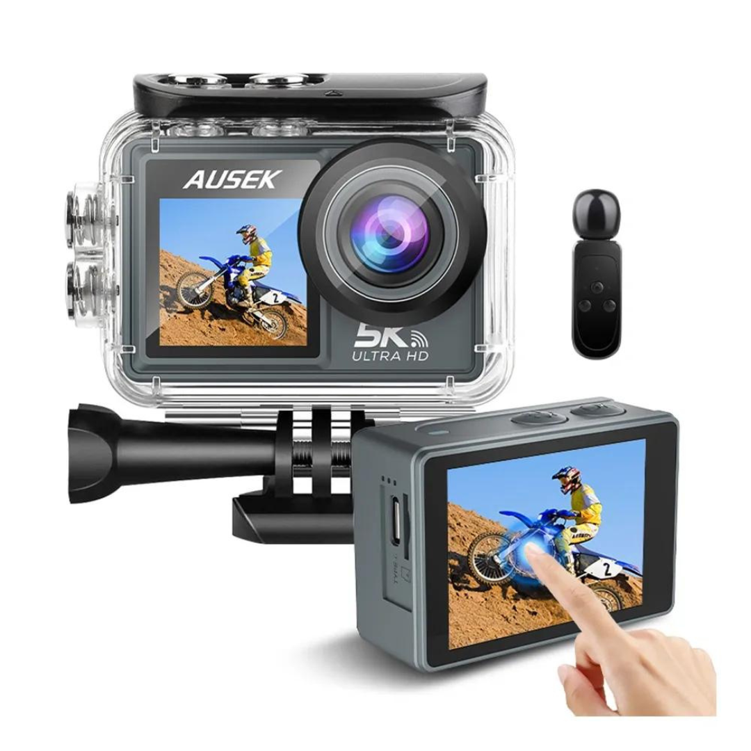 AUSEK AT-M40R 5K WiFi Waterproof Action Camera