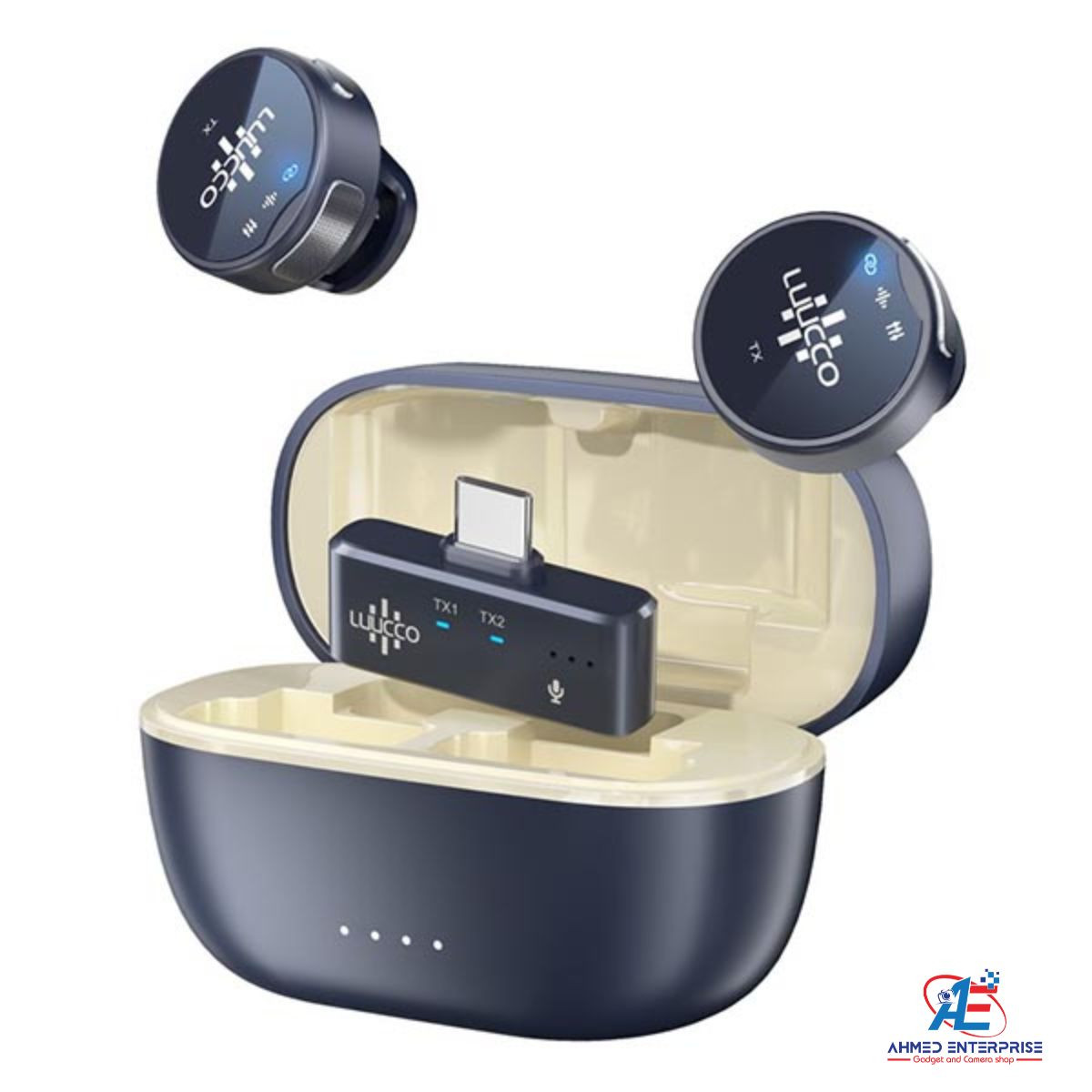 Luucco AirWave Mini k2 Wireless Lavalier-Microphone