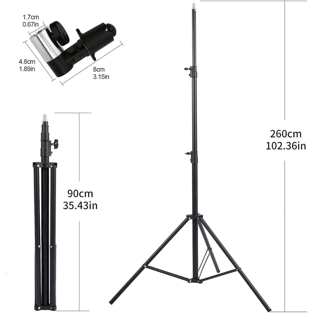 Qihe QH-J260 Heavy Duty Professional Studio Light Stand