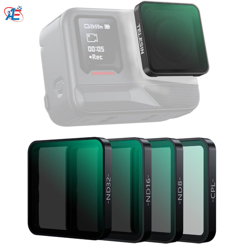 Telesin Filter Set For Insta360 Ace Pro / Ace Pro 2 CPL/ND8/ND16/ND32