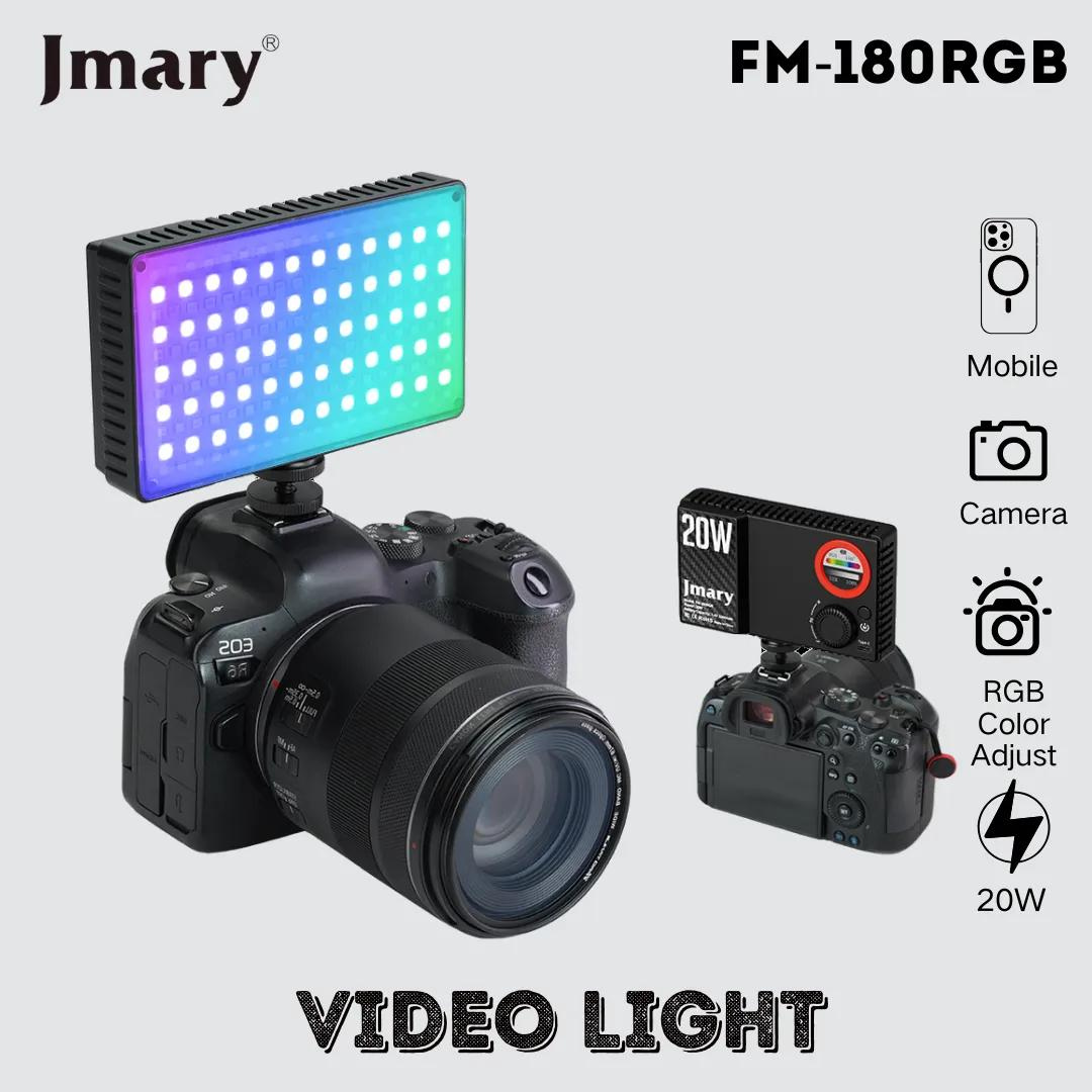 JMARY FM-180RGB RGB Video Fill Light