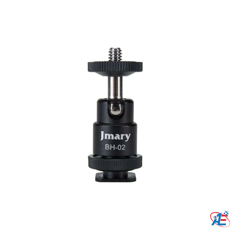 Jmary BH-02 Ball Head With Cold Shoe Base