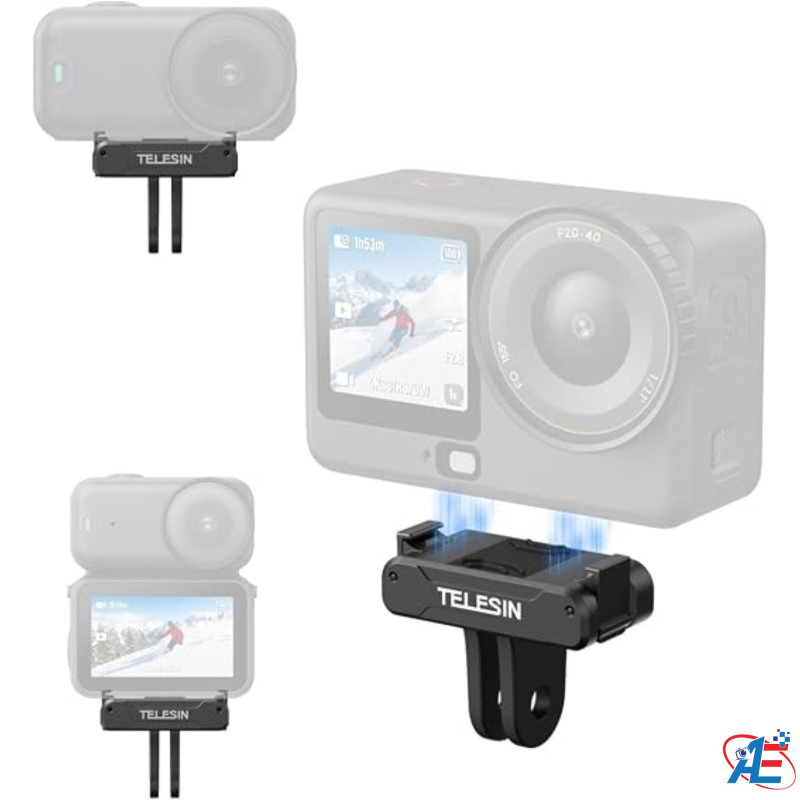 TELESIN Magnetic Quick Release Adapter Mount for DJI Osmo Action 6 / Osmo Nano